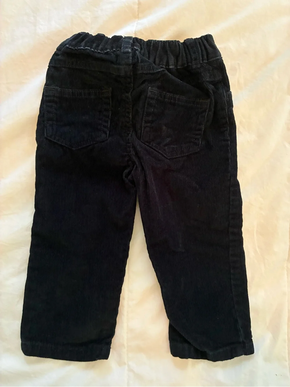 Carter's Black Corduroy Elastic-Waist Kids Pants
